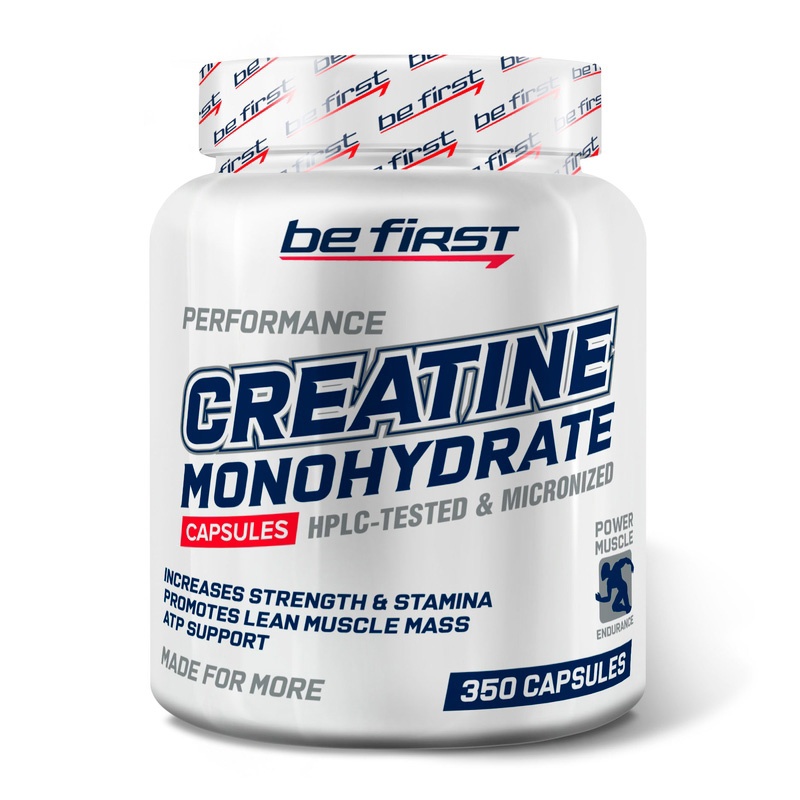 Купить Be First Creatine Monohydrate 350 капс, цена 2450 руб. с доставкой по Хабаровску | Market Do4a