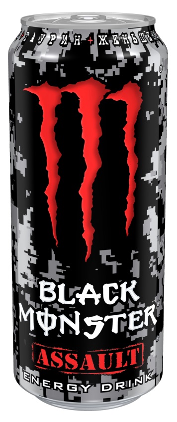 Monster black market. Энергетический напиток Monster Energy Black Assault. Энергетик Black Monster вкус Assault. Энергетик Black Monster Khaos. Энергетический напиток Assault 