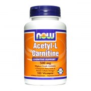 Заказать NOW Acetyl-L Carnitine 500 мг 100 вег капс